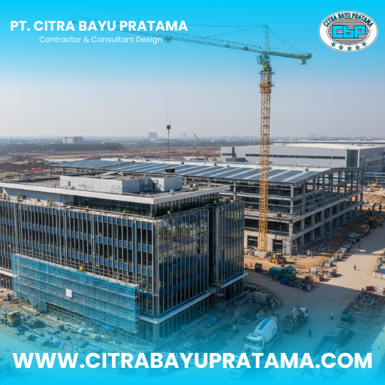 Pembangunan dan Renovasi Pabrik, Perkantoran - PT Citra Bayu Pratama