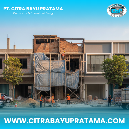 Pembangunan dan Renovasi Ruko - PT Citra Bayu Pratama